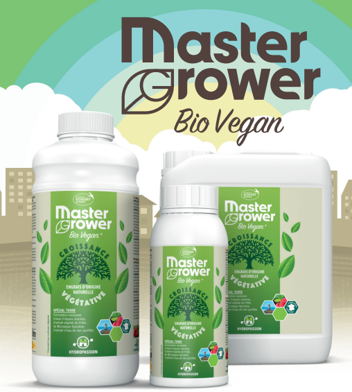 Master Grower Bio Vegan Croissance 500mL - Hydropassion