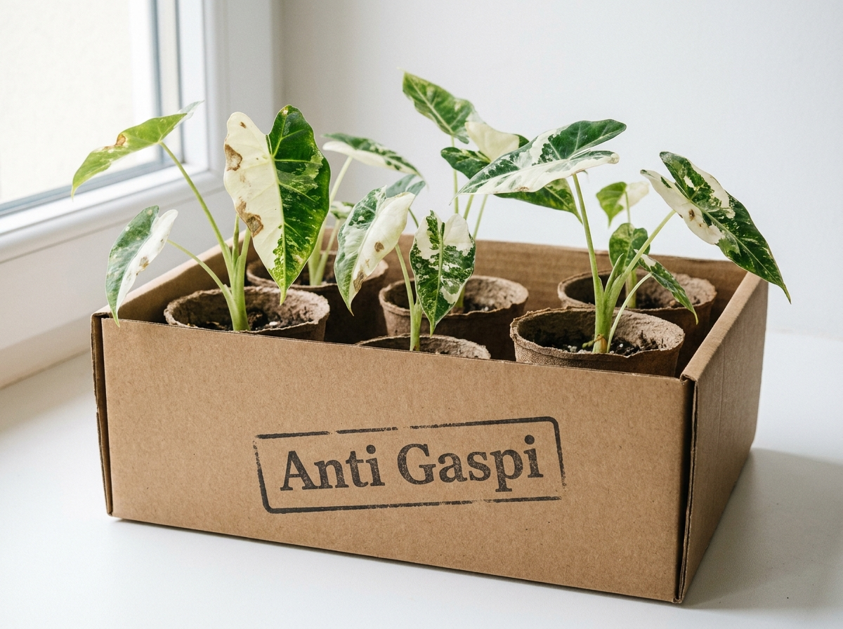 Panier sauvetage Alocasia